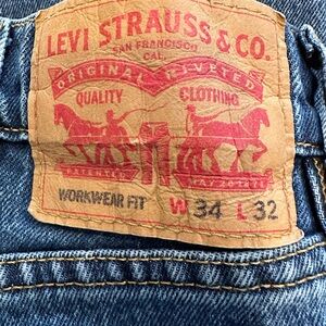 MENS Levi’s Jeans - W 34 L 32 Workwear fit